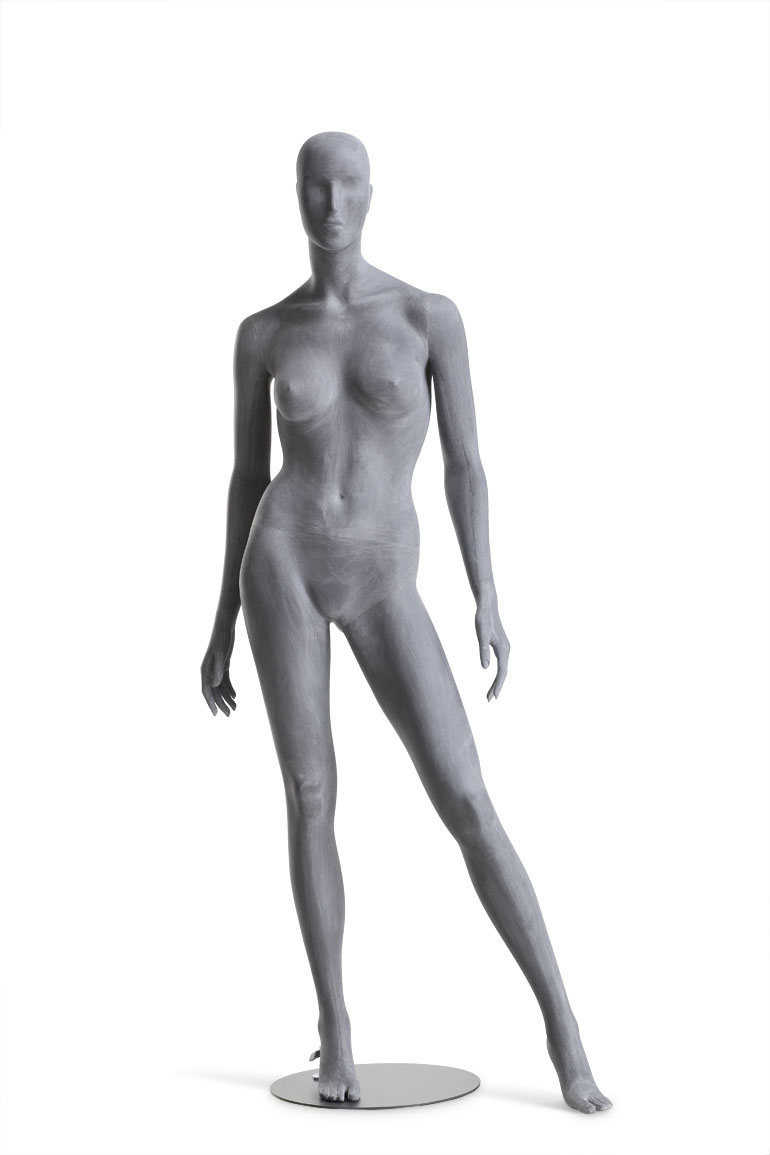 Mannequin femme, gris