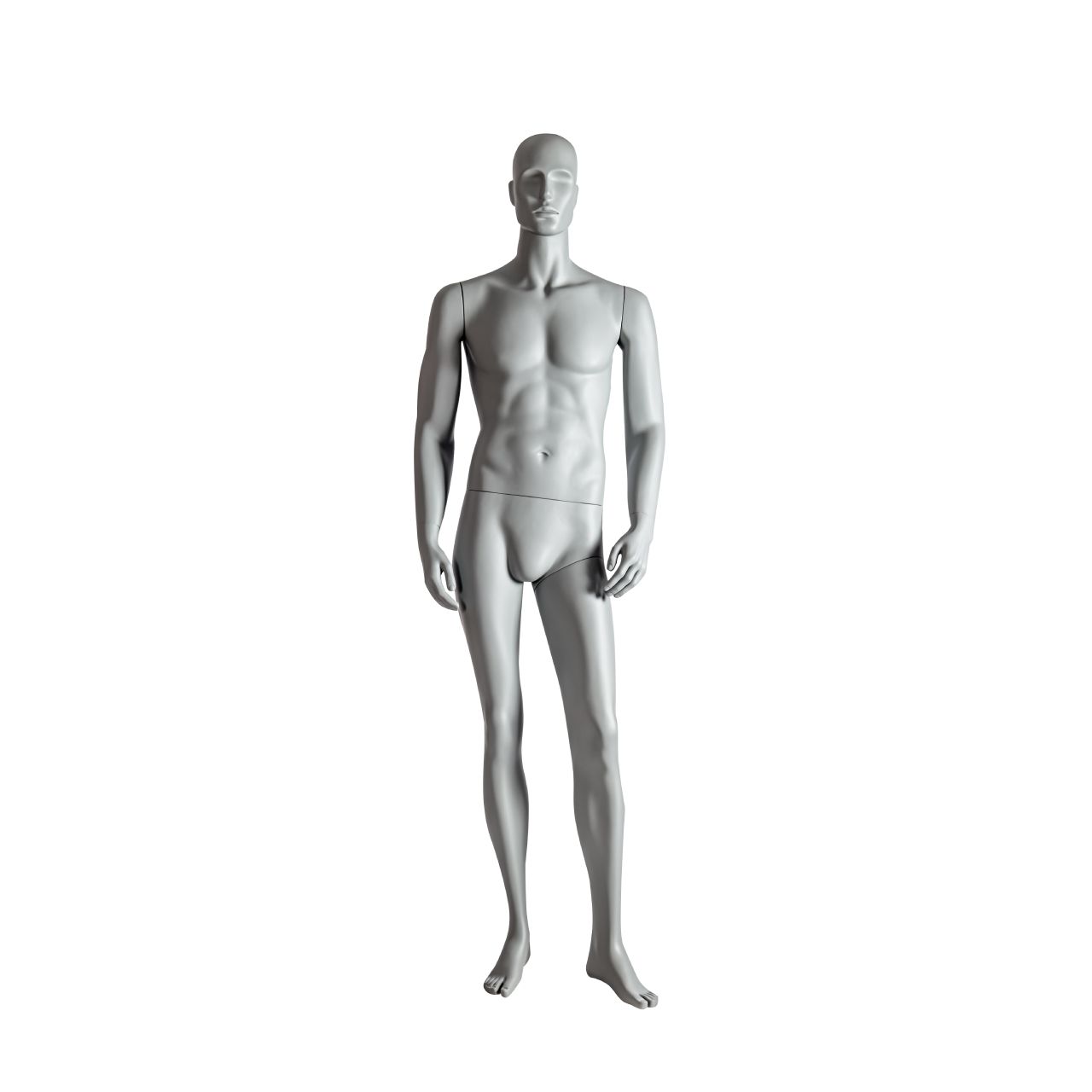 Mannequin de sport homme - sprinter- qualité frp gris graphite