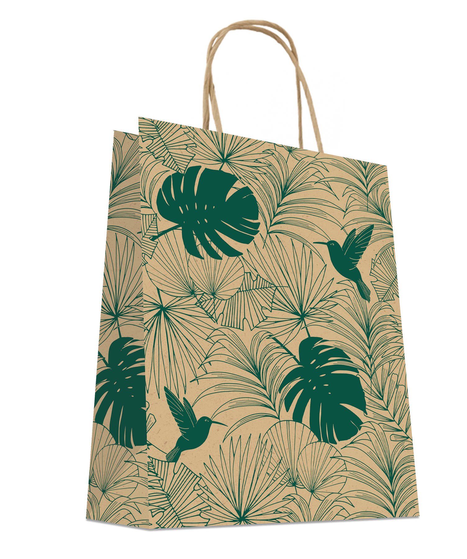 Sac en papier Tropical