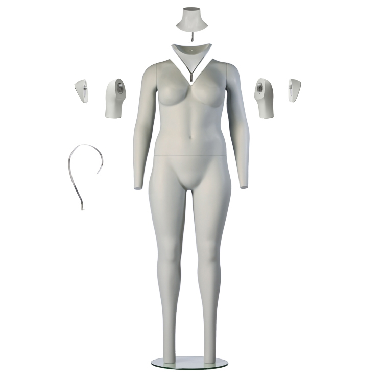 Ghost mannequin femme grande taille