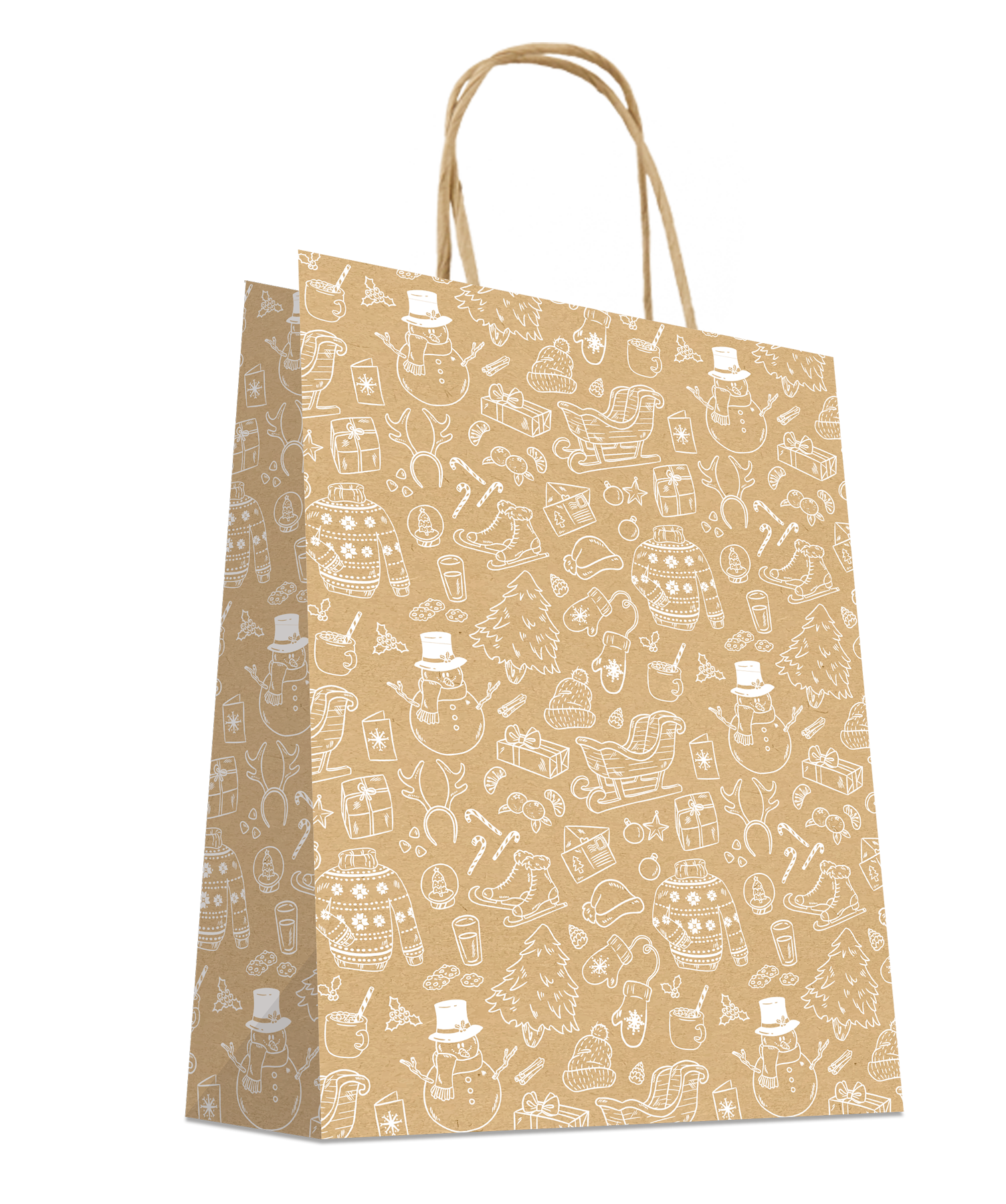 Sac en papier Doodle