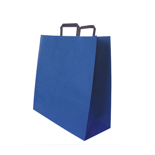 Papiertaschen blau