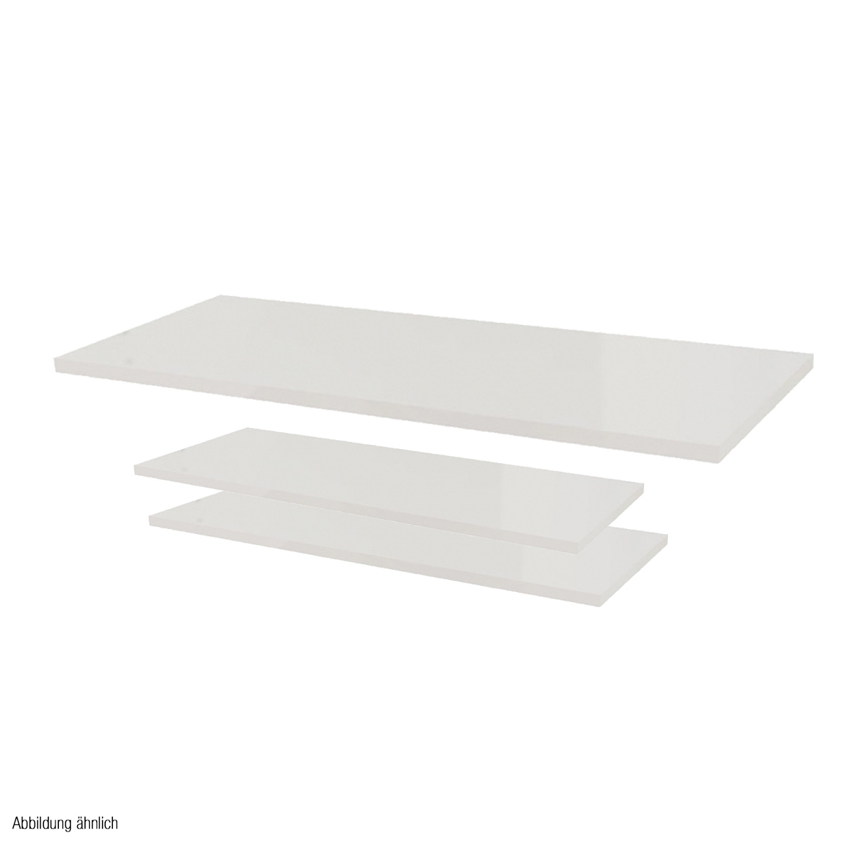 Kit de planches en bois pour table centrale Scala, blanc