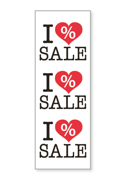 Plakat I LOVE SALE